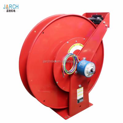 China Electrical Industrial Equipment 25m Cable Reel Cable Reel Spring Hose Heavy Duty Steel Reels for sale