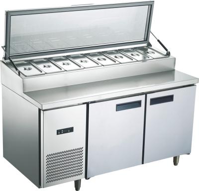 China Single-temp Commercial Pizza Counter For Restaurant Factory Best Selling 2020 for sale