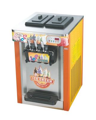 China One Stop Solution Ice Cream Maker Serving Ice Cream Vending Machine 3 Sweet Flavor for sale