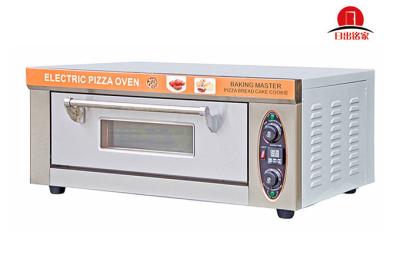 China Pizza Sinochef 1 Deck 1 Tray Electric Stone Fire Pizza Oven With Timer for sale