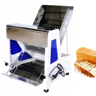 China Snack factory toast slicer 10 mm bread slicer machine for bakery promotion price for sale