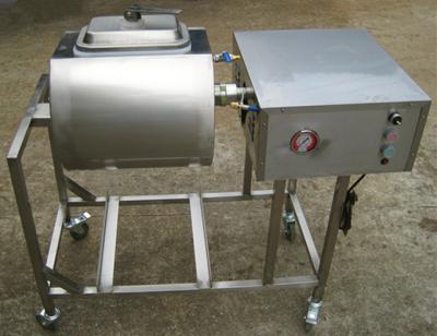 China 201 stainless steel factory directly sell vacuum chicken marinating machine into meat processing equipment for sale