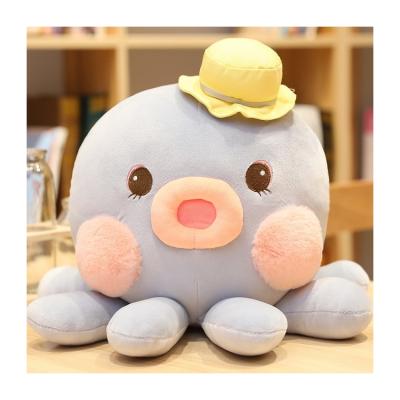 China Cartoon Toy Shake Octopus Doll Face Expression Cartoon Doll Plush Toy Stuffed Toy Double for sale