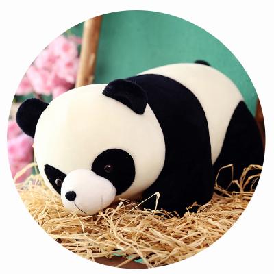 China Plush Panda Plush Doll Kawaii Cute Super Soft Realistic Stuffed Panda Plush Toy For Gifts for sale