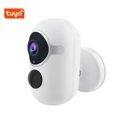 China 1080p hd indoor outdoor tuya wifi battery power battery power IP camera NIGHT VISION camera 1080p hd radio for sale