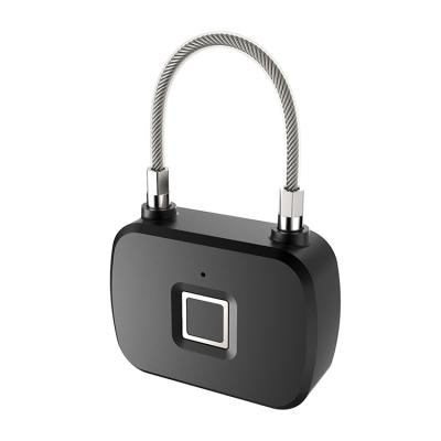 China Waterproof Smart Door Lock Fingerprint Security Door Lock Handbag Safe Door Lock Waterproof Smart Padlock for sale