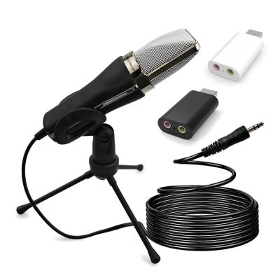 China Stand tiktok desktop microphone youtube vlogging kit handheld streaming microphone podcast microphone professional for sale