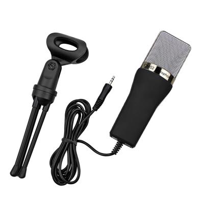 China Handheld Stand PC Intercom Recording Studio Microphone USB Wire Hub Microphone 1.8m Desktop Microphone for sale