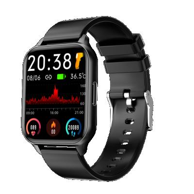 China Wholesale Men Sports Tracker Temperature Oxygen Blood Factory Heart Rate Playback MP3 Waterproof Smart Watch OEM/ODM for sale