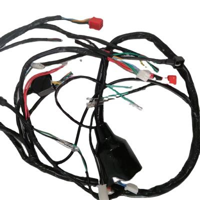 China Motorcycle Custom Motorcycle Wire Harness Assembly Electrical Wires Wiring Harness For Motorcycle for sale