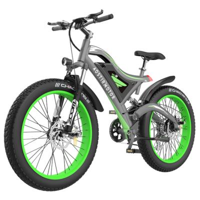 China Best Selling Adult Fat Tire Electric Bike High Speed ​​Mountain Bike With Pedals Bike Parts for sale