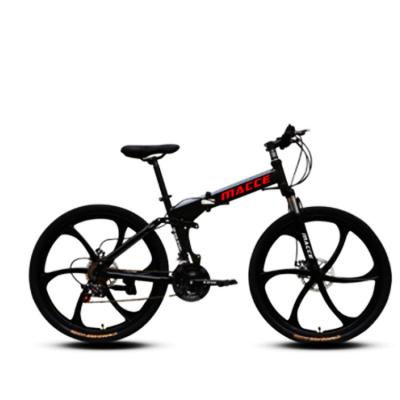 China Adult Customized Color And Logo 30 Speed ​​26 Inch Disc Brake Foldable Mountain Bike For Men for sale