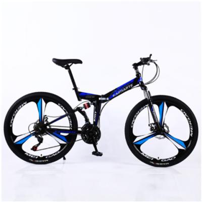 China High quality adult aluminum alloy rim 26 inch aluminum alloy fork foldable mountain bike for men for sale