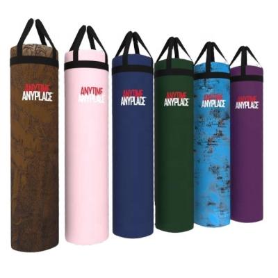 China 120*40CM High Grade Top Selling Vertical UnEmpty Boxing Sandbag Stress Standing Decompression Boxing Punch Sandbag for sale