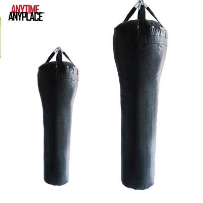 China Durable 6FT Ready To Board Home Gym Muttahida Majlis-e-Amal Filling Material T-Shaped Kick Boxing Taikondo Fighter Heavy Man Sanda Punching Bag for sale