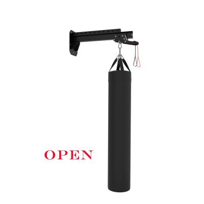 China Home Exercise Gym Club Muttahida Majlis-e-Amal Stadium Home Use Adjustable Boxing Wall Sandbag Rack Cantilever Rack Wesing Gym Fitness Equipment for sale