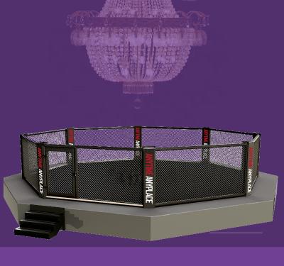 China Waist Rig Muttahida Majlis-e-Amal Cage Reputable Muttahida Majlis-e-Amal Octagon Cage International Competition Boxing Cage High Quality for sale