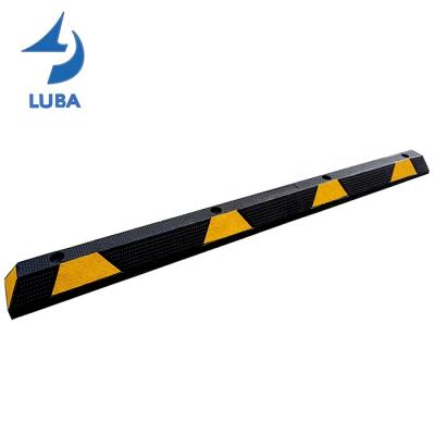 China Durable 1830X150X100Mm Long Wheel Parking Wheel Stops Easy Parking Wheel Stopper for sale