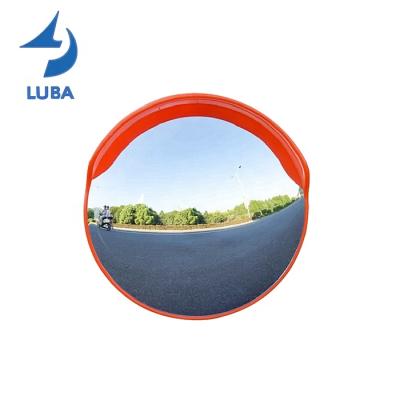 China Easy Installation 80Cm Polycarbonate Road Safety Outdoor Road Crossing Shatterproof Convex Mirror for sale