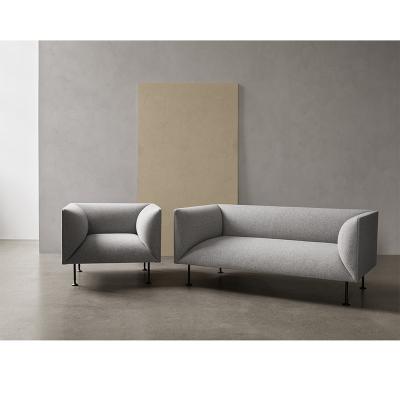 China OEM High Quality Premium Factories Custom Made H Shape 7 5 Seater Gray Sofa For Living Room Furniture Sectional for sale