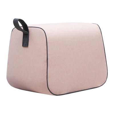 China High Quality New Design Portable Movable Pink Lazy Upholstery Bean Bag Chair Nordic Lazy Sofa Living Room Fabric for sale