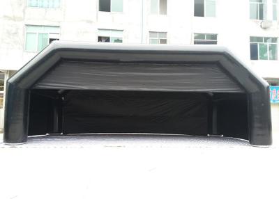 China 12m X 6m Tent van de de Tent Commerciële Opblaasbare Schuilplaats van X 5mH de Zwarte Opblaasbare Te koop