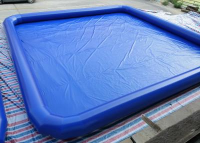 China Piscina cuadrada inflable de la soldadura exterior grande para los adultos 10m x 10m en venta