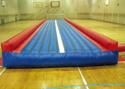 China Kundengebundene 9X3X0.5m aufblasbare Luft-Bahn/Gymnastik-aufblasbarer Sturz-Boden zu verkaufen