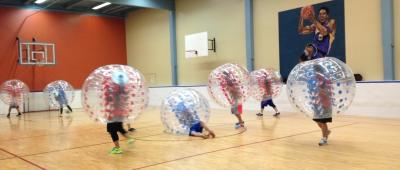 China Fútbol inflable de la burbuja de la aprobación del CE/bola de parachoques de la bola de Zorb para el club del fútbol en venta