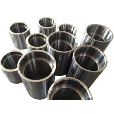 China Nikle Binder Cobalt Or Tungsten Carbide Pump Bushing 40*49*35 Mm Compressor Spare Parts Shaft Sleeve Bearing Rotary Steel Bushings 40X49X35 for sale