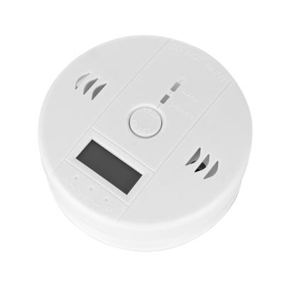 China LCD Display CO Home Security Carbon Monoxide Poisoning Warning Alarm Independent Detector Work Alone Sensor Waterproof/Waterproof Built-in Siren 85dB Noise for sale