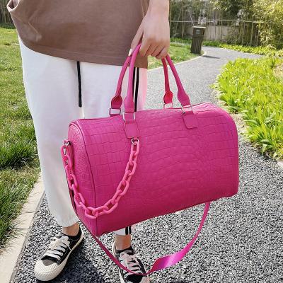 China Fashion RU Portable Traveling Bag Factory Cheap Price Duffel Bag Weekend Travel Duffel Bags for sale