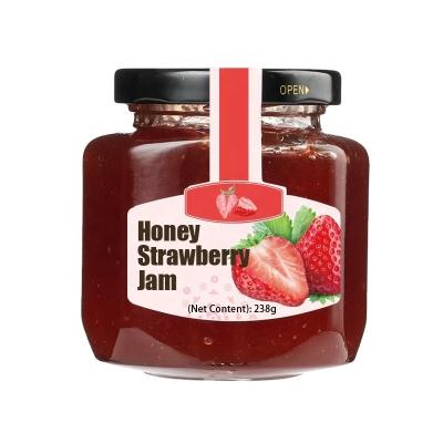 China Glass Jam Jar Sauce Super Quality Tasty Fresh Strawberry Jam For Breakfast Wholesale Price for sale