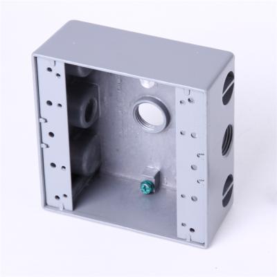 China Out Door Customer Satisfaction Materials Wiring Security Power Supply Waterproof Porous Socket Box for sale