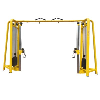 China Safe Hot Selling Steel Weight Fitness Equipment Cable Crossover Machine for sale