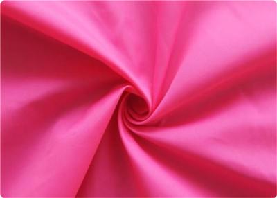 China Professional pink Polyester Elastane Fabric Garment Cloth 210-270GSM for sale