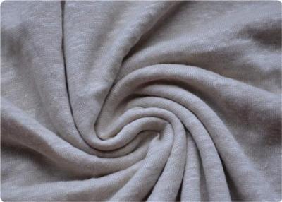 China Modern Linen Upholstery Fabric / Linen Cloth For Trousers Suit 110gsm for sale