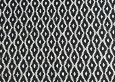 China Beautiful Lattice Viscose Rayon Fabric Interlining / Home Textile Fabric for sale