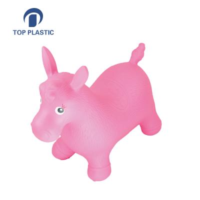 China PVC Best Selling Inflatable Toy Hopper Horse for sale