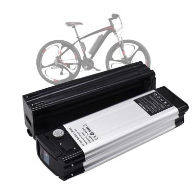 China Electric Bicycle E Bike Battery Silver Fish Lithium Battery Pack 24v 36v 48v 10ah 15ah 20ah 25ah Ebike for sale