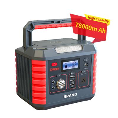 China Backup Power Station 300W Wireless Charging Station Generators 220v Portable Solar Portable Generator for sale