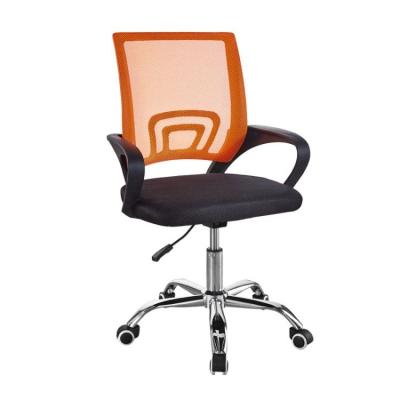 China Adjustable (Height) Swivel Ergonomic Plastic Back Chair Single Mechanism Plastic Back Office Chair Ergonomic Computer Chair Executive Office Chair Cheap for sale