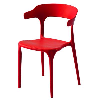 China Convertible Hot Selling Most Popular Restaurant Furniture PP Plastic Dining Chairs Plastic Chairs for sale