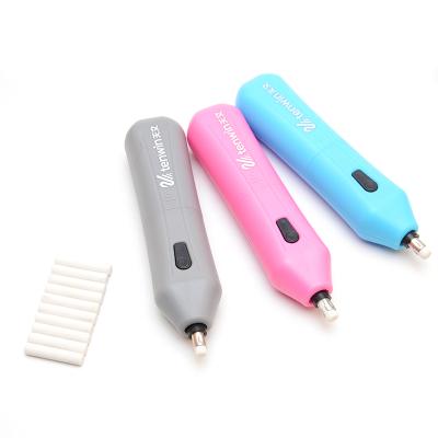 China Cute Office Eraser School Stationary Electric Eraser Set with Refills for Kids Pencils, Sketching Craft, Art and Artist for sale