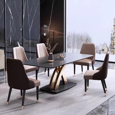 China Wholesale Cheap Home Furniture Nordic Luxury Extendable Dining Table Dining Modern Dining Table for sale