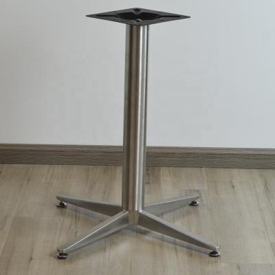 China Modern X-Shape Stainless Steel Table Base Coffee Table Leg Metal Furniture Leg Dining Table Leg for sale