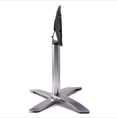 China Modern Table Base Cast Aluminum Folding Table Base Table Legs Outdoor Furniture Accessories for sale