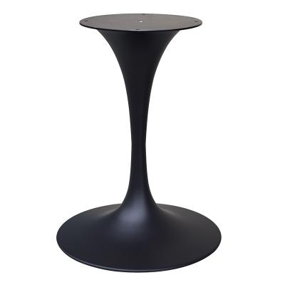 China Modern Design Furniture Modern Dining Table With Metal Leg Hotel Stainless Steel Table Base Tulip Table Leg for sale