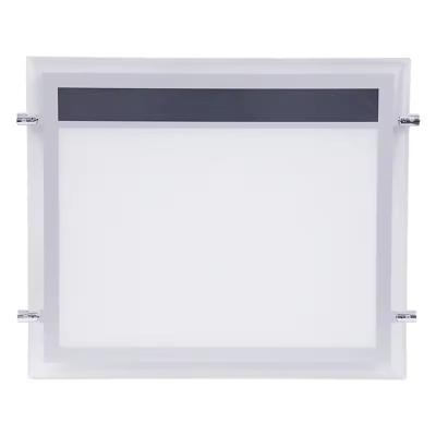 Chine Tableau d'affichage à haute luminosité LED 24V Boîte lumineuse A4 cristalline avec écran à vendre