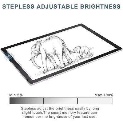 China Animation Ultra Slim Led Tracing Light Pad 210 X 297mm Adverting Light Boxes for sale